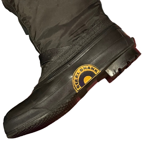 Ski-Doo Bombardier 1980s Insulated Heavy Rubber Sole Winter Snow Boot 7 Vintage - Picture 2 of 9